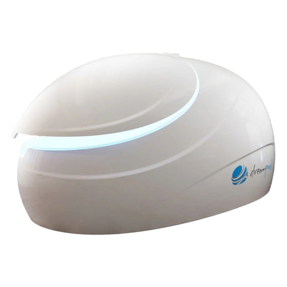 dreampod float tank on a white background