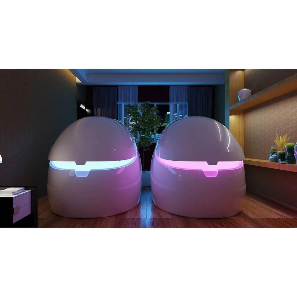 Double Dreampod Sport Float Tank Pod In A Cool Place