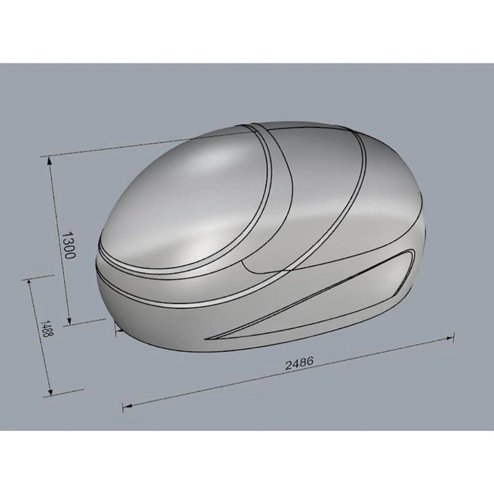 Dreampod Sport Float Tank Pod Size