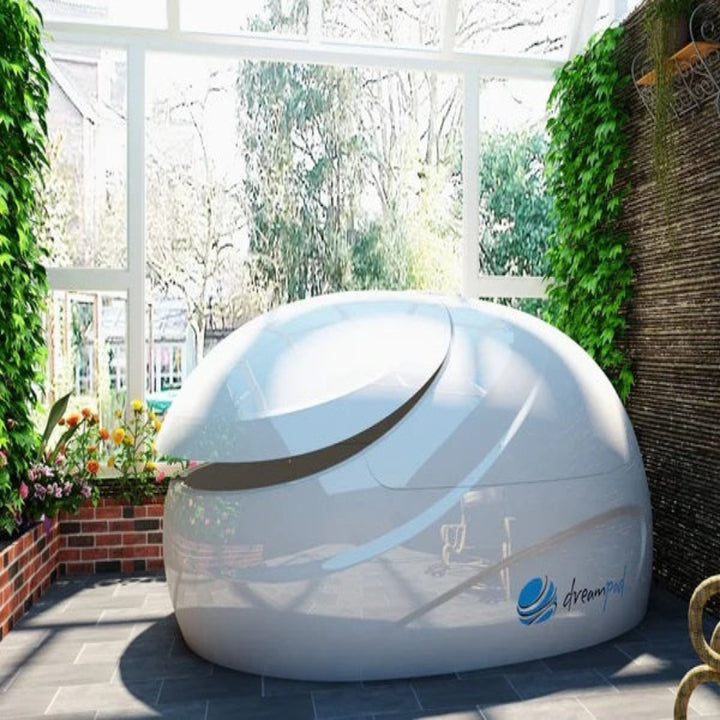 Dreampod V2 Float Pod In A Garden Room