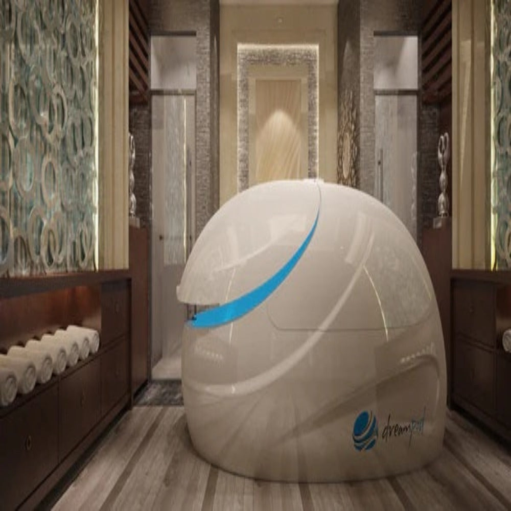 Dreampod V2 Float Pod In A Luxurous Room