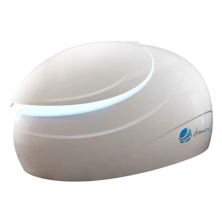 dreampod float tank on a white background