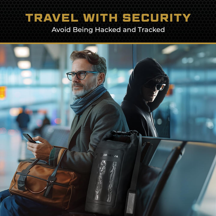 Gardava 15L water-resistant faraday dry bag for phones and electronics, detail image 6