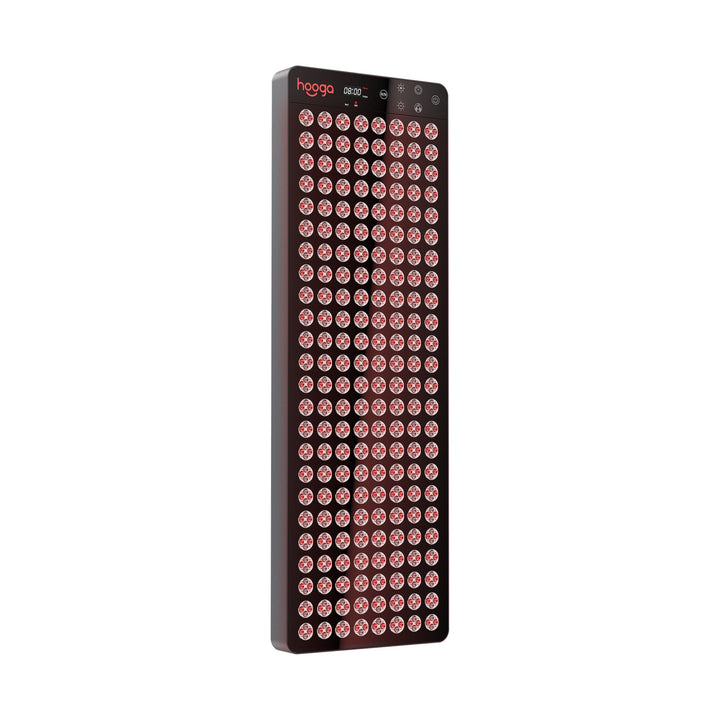 Hooga Blaze sauna red light therapy panel front view with sealed aluminum housing