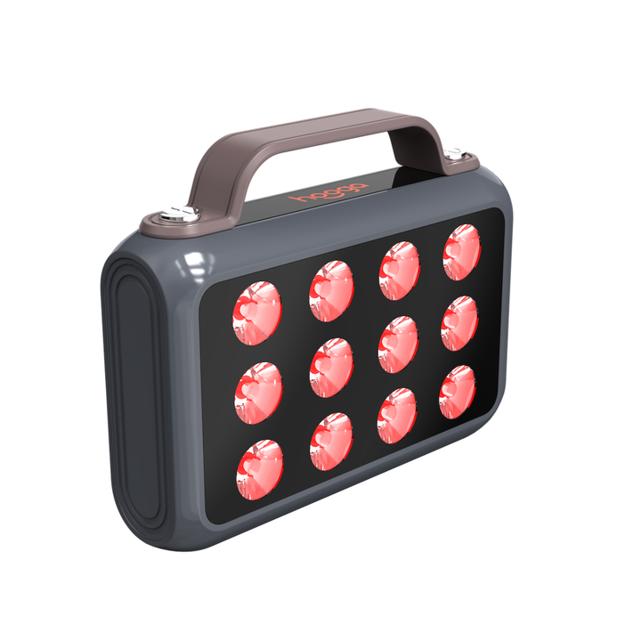 Hooga Charge portable red light therapy device product photo, front view