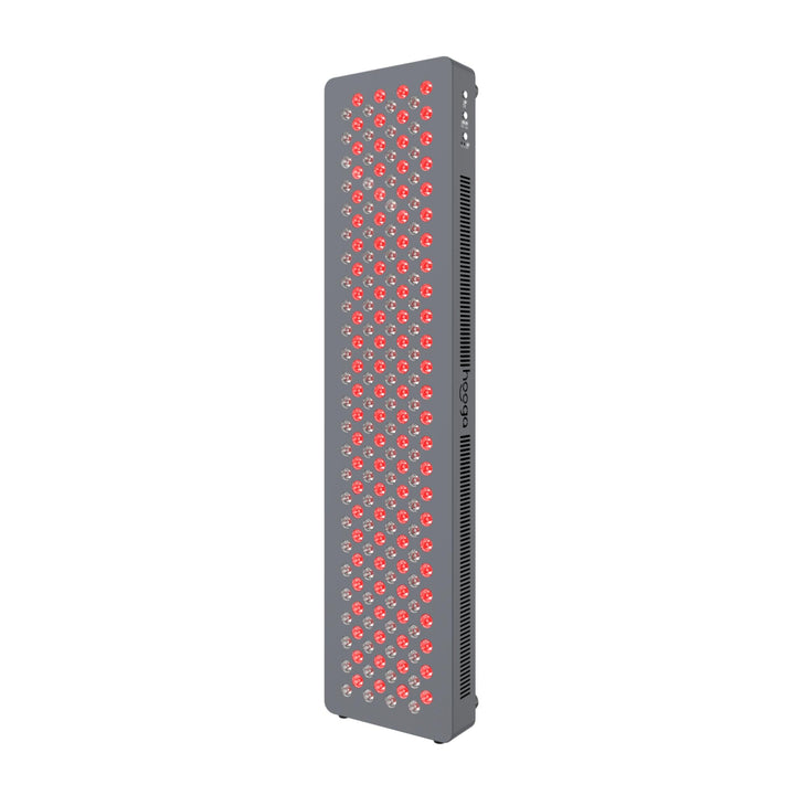 Hooga HG1000 red light therapy panel front view, 660nm and 850nm