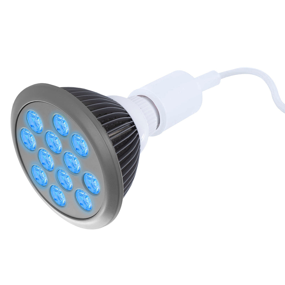 Hooga HG24 blue light therapy bulb shown from an alternate angle