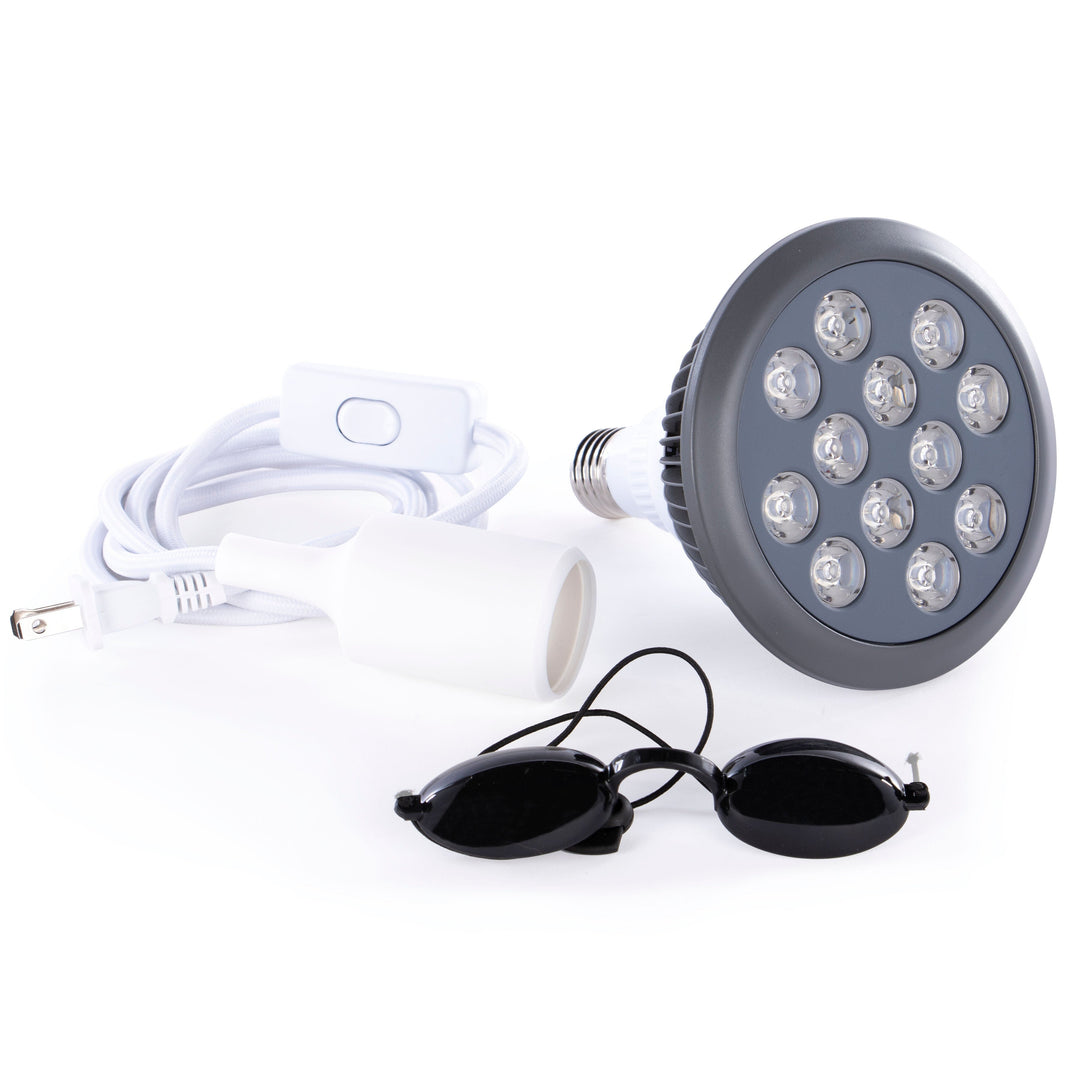 Hooga HG24 blue light therapy bulb full set with cord and housing