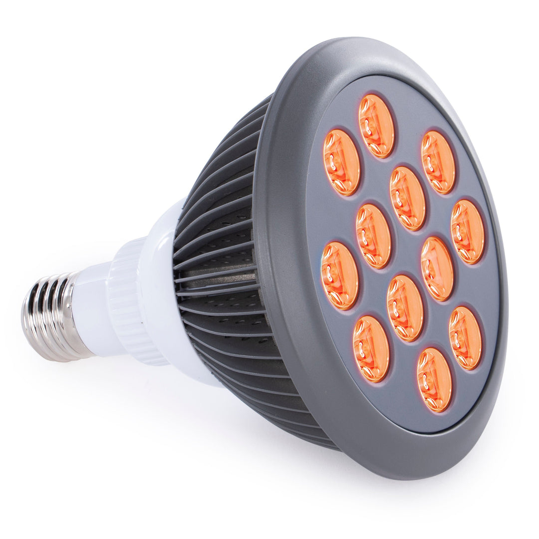 Hooga HG24 orange LED light therapy bulb main product photo