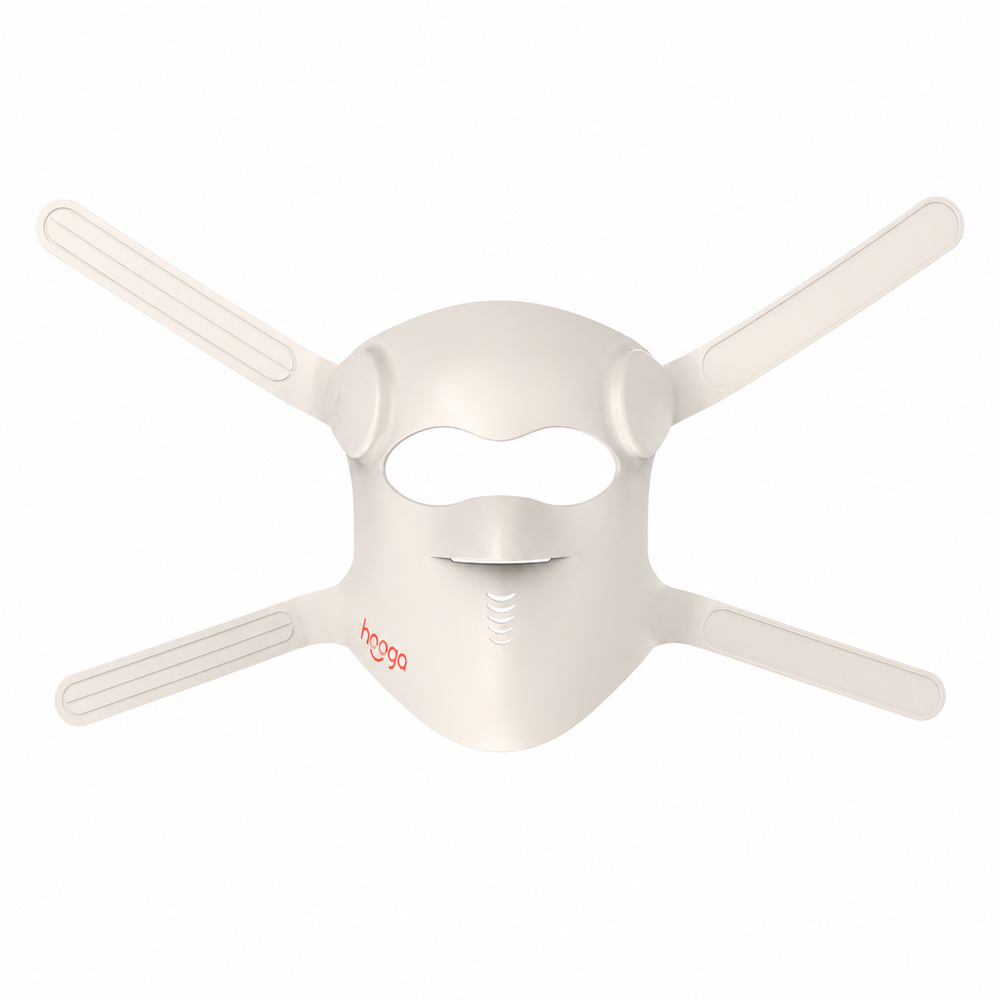 Hooga Luma LED light therapy face mask product photo from a second angle