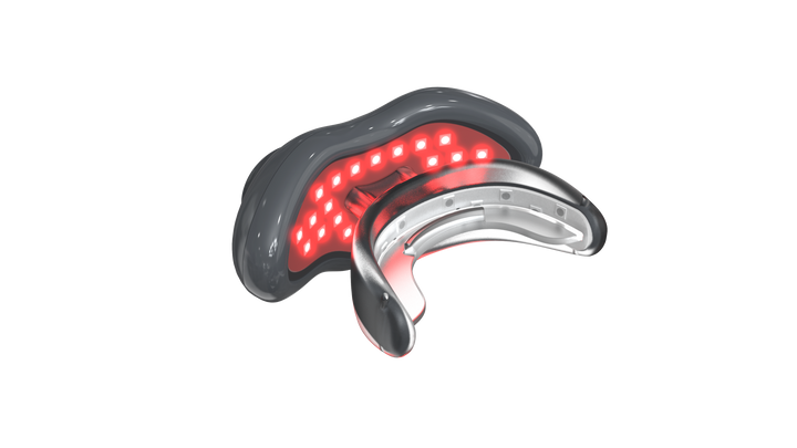 Hooga oral red light therapy device lip mode M1 illustration