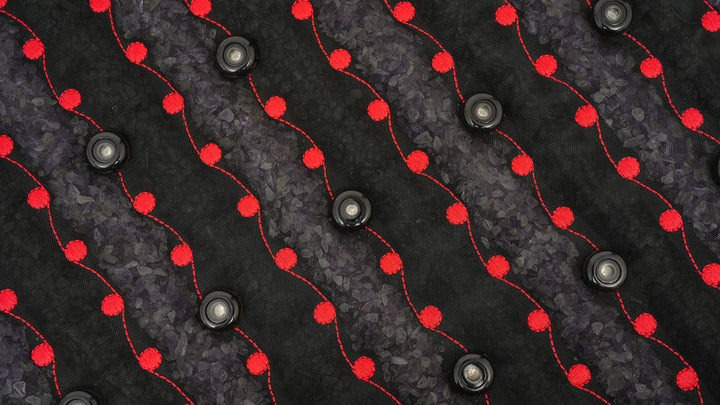 Diagonal LED and PEMF coil pattern across the Hooga Red Light PEMF Mat surface