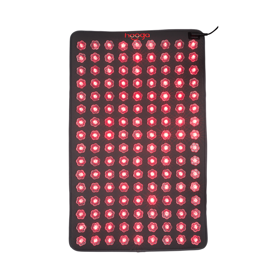 Hooga Red Light Therapy Acupressure Mat with pillow, main product photo