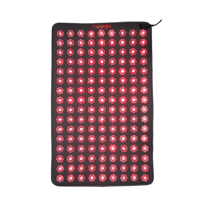 Hooga Red Light Therapy Acupressure Mat with pillow, main product photo