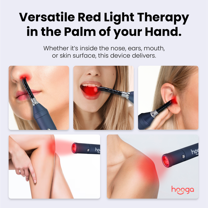 Hooga Red Light Therapy Torch product image, alternate feature view