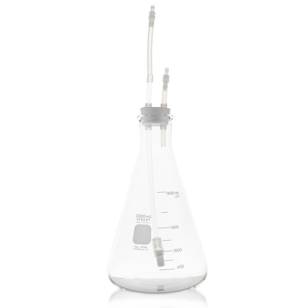 Promolife 2000ml Ozone Water Bubbler fully assembled with stem, stopper and tubing