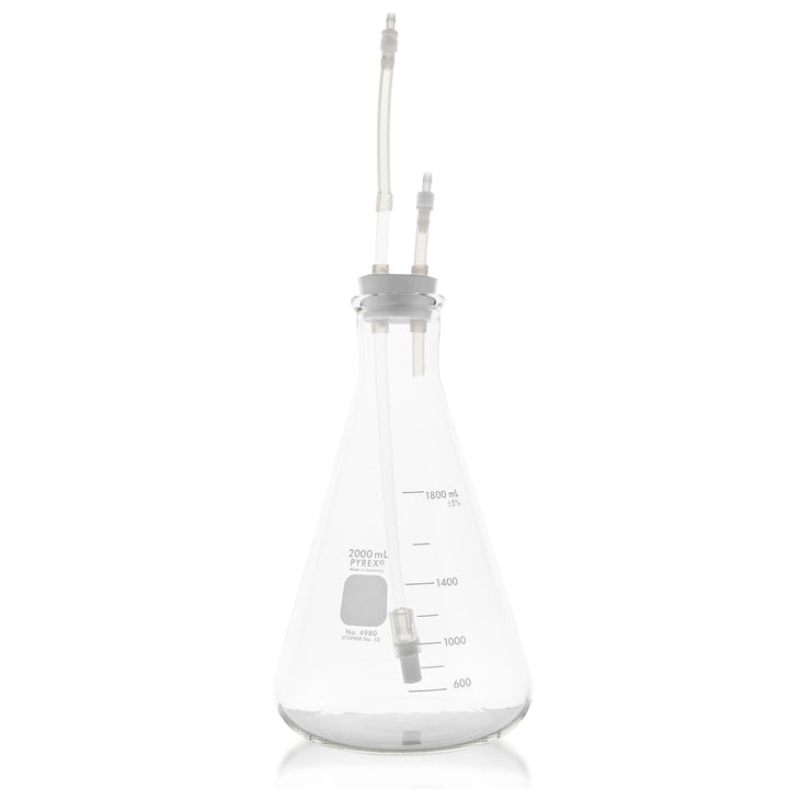 Promolife 2000ml Ozone Water Bubbler fully assembled with stem, stopper and tubing