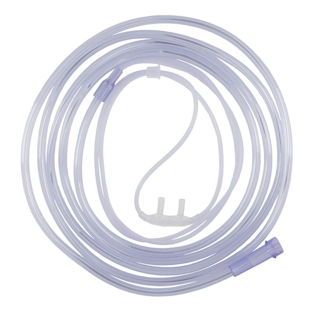 Promolife oxygen nasal cannula with seven feet of clear oxygen tubing