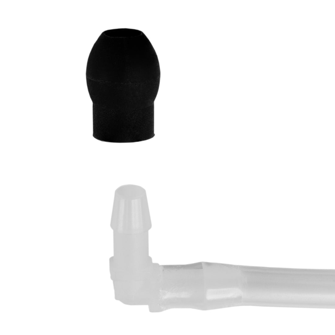 Close-up of the removable twist-on ear buds for the Promolife ozone earscope