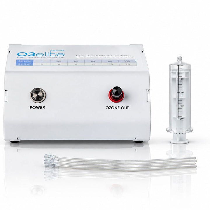 Promolife Rectal Insufflation Package with O3Elite Mini and 200ml ozone syringe