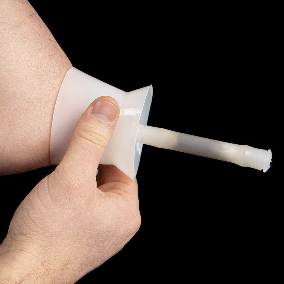 Additional view of a Promolife silicone ozone cup made from ozone-resistant silicone