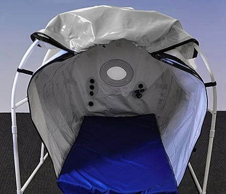 Summit to Sea Grand Dive Pro Plus with its large circumferential zipper end opened for entry